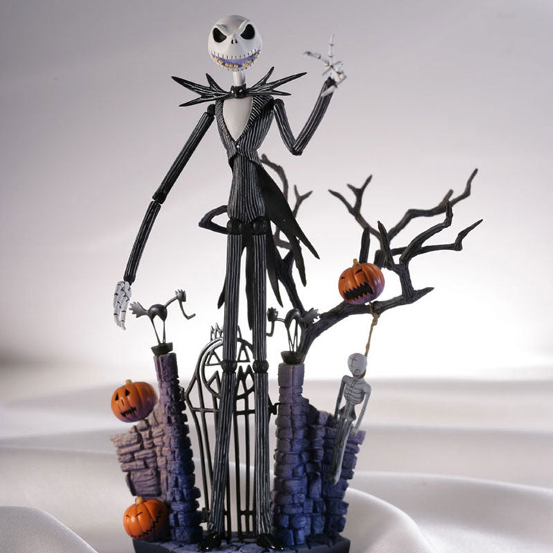 Legacy of Revoltech LR-058 Nightmare Before Christmas Jack Skellington Glow-in-the-Dark Color ver., Action & Toy Figures, animota