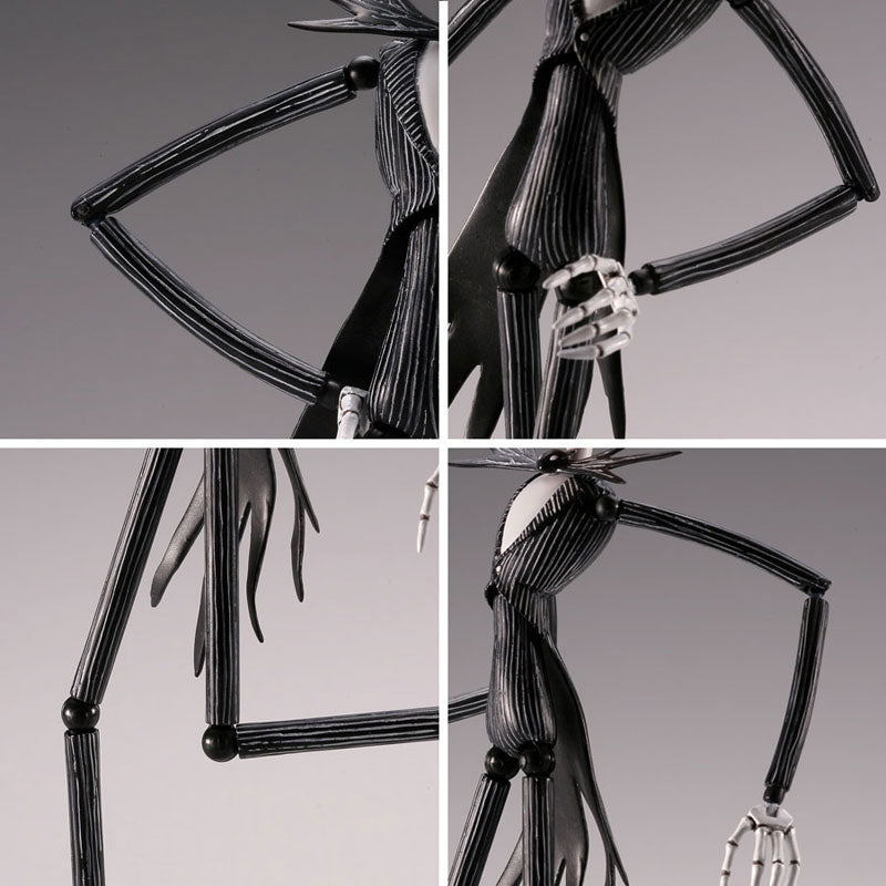 Legacy of Revoltech LR-058 Nightmare Before Christmas Jack Skellington Glow-in-the-Dark Color ver., Action & Toy Figures, animota