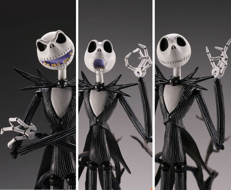 Legacy of Revoltech LR-058 Nightmare Before Christmas Jack Skellington Glow-in-the-Dark Color ver., Action & Toy Figures, animota