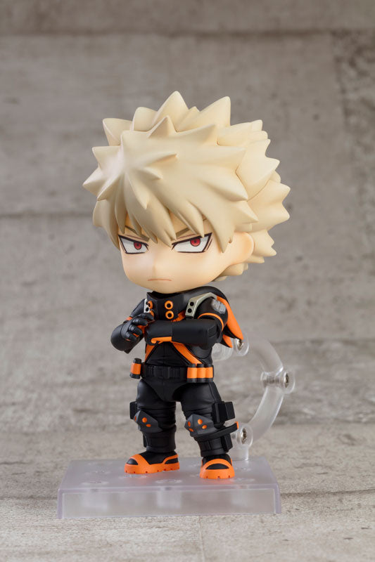 Nendoroid mi héroe Academia Katsuki Bakugo traje sigiloso Ver.