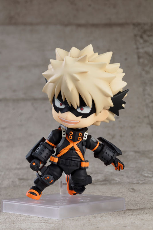 Nendoroid mi héroe Academia Katsuki Bakugo traje sigiloso Ver.