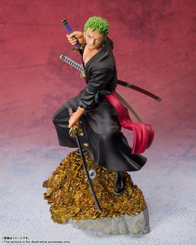 Figuarts ZERO Roronoa Zoro – WT100 Gedenken an Eichiro Oda, neue Illustration 100 berühmte Ansichten und Piraten – „ONE PIECE“