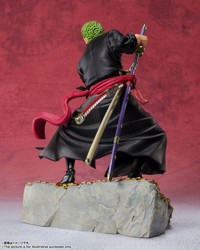 Figuarts ZERO Roronoa Zoro - WT100 Commemoration Eichiro Oda New Illustration 100 Famous Views and Pirates- "ONE PIECE"