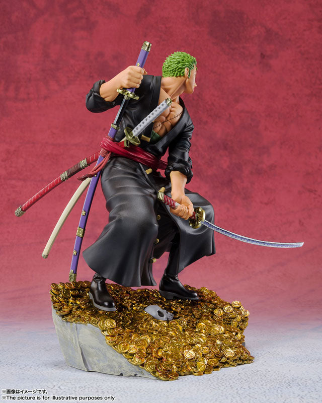 Figuarts ZERO Roronoa Zoro - WT100 Commemoration Eichiro Oda New Illustration 100 Famous Views and Pirates- "ONE PIECE"