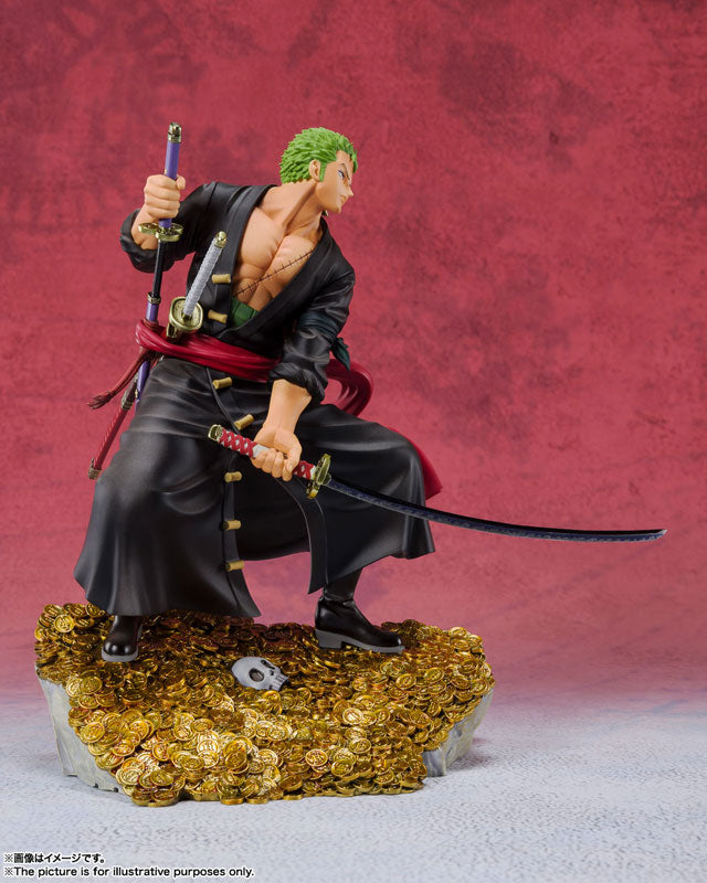 Figuarts ZERO Roronoa Zoro - WT100 Commemoration Eichiro Oda New Illustration 100 Famous Views and Pirates- "ONE PIECE"