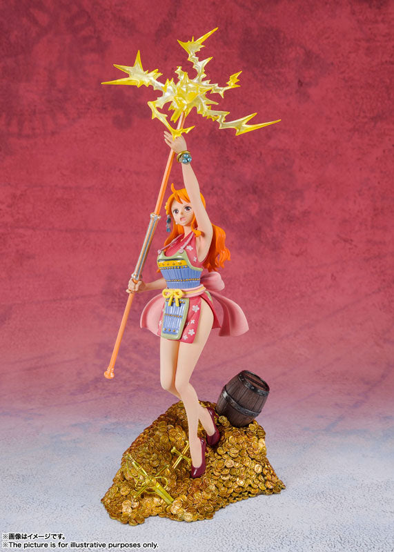 Figuarts ZERO Nami - WT100 Commemoration Eichiro Oda New Illustration 100 Famous Views and Pirates- "ONE PIECE"