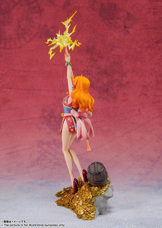 Figuarts ZERO Nami - WT100 Commemoration Eichiro Oda New Illustration 100 Famous Views and Pirates- "ONE PIECE"