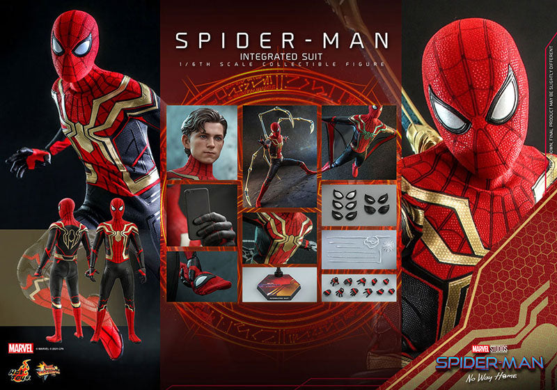 Movie Masterpiece Spider-Man: No Way Home 1/6 Spider-Man (Integrated Suit Edition)