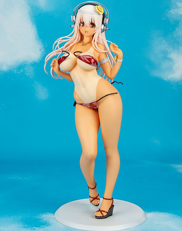 Super Sonico Summer Vacation ver. -Sun kissed- 1/4.5 Complete Figure
