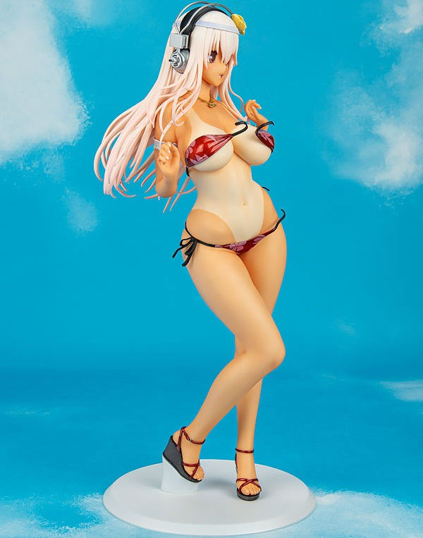 Super Sonico Summer Vacation ver. -Sun kissed- 1/4.5 Complete Figure