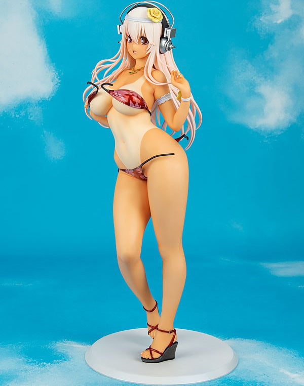 Super Sonico Summer Vacation ver. -Sun kissed- 1/4.5 Complete Figure