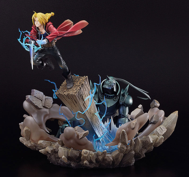 FULLMETAL ALCHEMIST Edward Elric & Alphonse Elric Statue