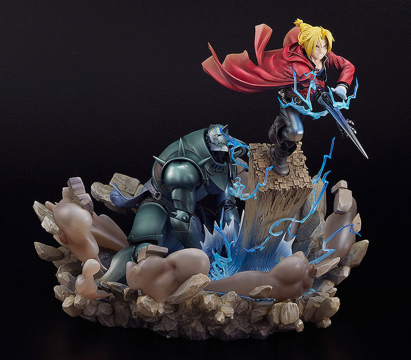 FULLMETAL ALCHEMIST Edward Elric & Alphonse Elric Statue