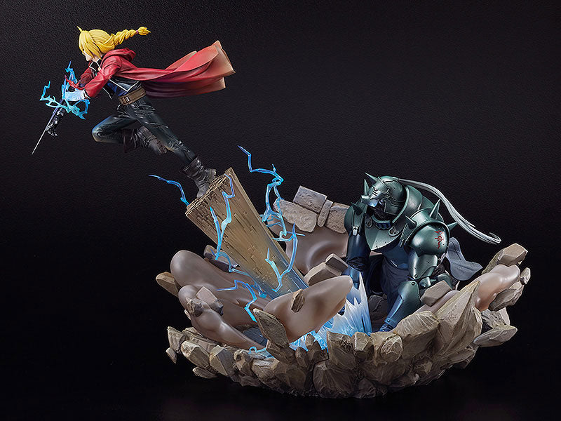 FULLMETAL ALCHEMIST Edward Elric & Alphonse Elric Statue