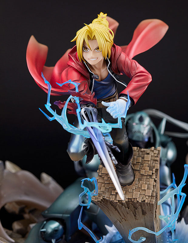 FULLMETAL ALCHEMIST Edward Elric & Alphonse Elric Statue