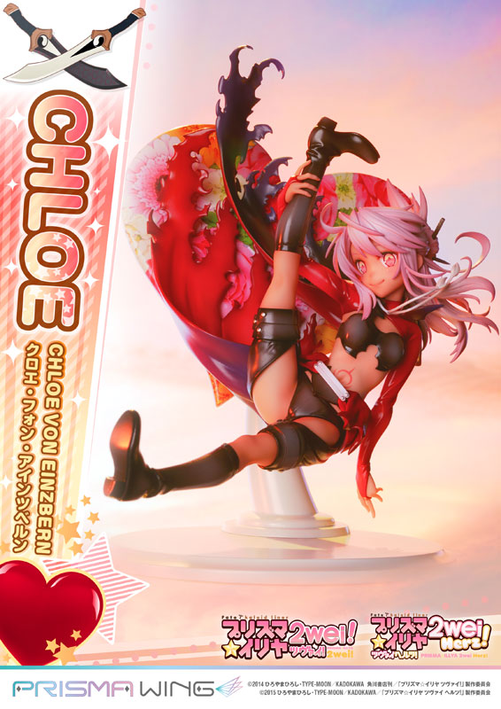 PRISMA WING Fate/Kaleid Liner Prisma Illya 2wei Herz! Chloe Von Einzbern 1/7 Komplette Figur
