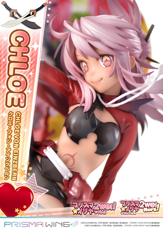 PRISMA WING Fate/Kaleid Liner Prisma Illya 2wei Herz! Chloe Von Einzbern 1/7 Komplette Figur