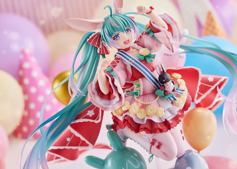 Hatsune Miku 1/7 Scale Figure - Birthday 2021 (Pretty Rabbit Ver.) by Spiritale, Action & Toy Figures, animota