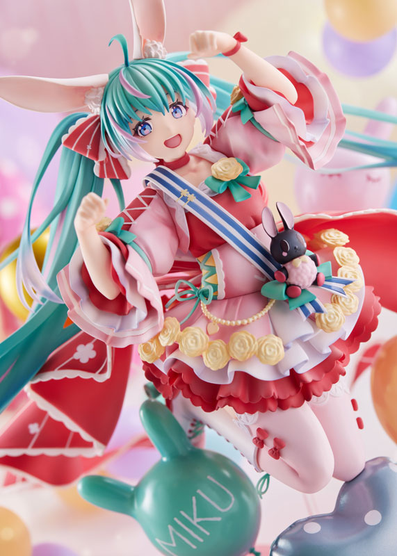 Hatsune Miku 1/7 Scale Figure - Birthday 2021 (Pretty Rabbit Ver.) by Spiritale, Action & Toy Figures, animota