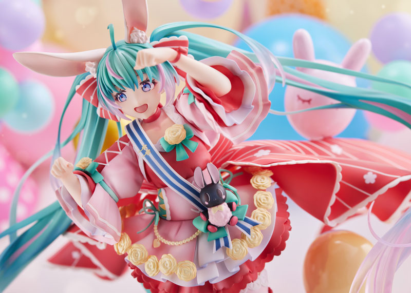 Hatsune Miku 1/7 Scale Figure - Birthday 2021 (Pretty Rabbit Ver.) by Spiritale, Action & Toy Figures, animota