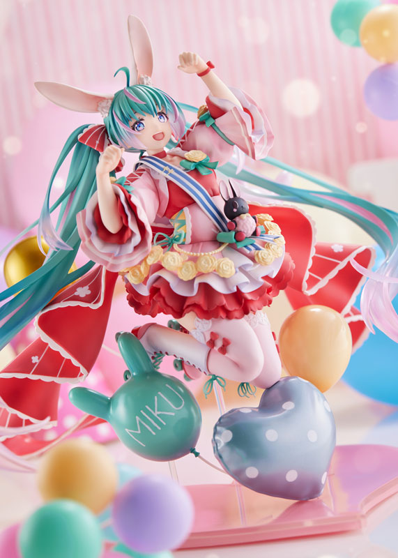 Hatsune Miku 1/7 Scale Figure - Birthday 2021 (Pretty Rabbit Ver.) by Spiritale, Action & Toy Figures, animota