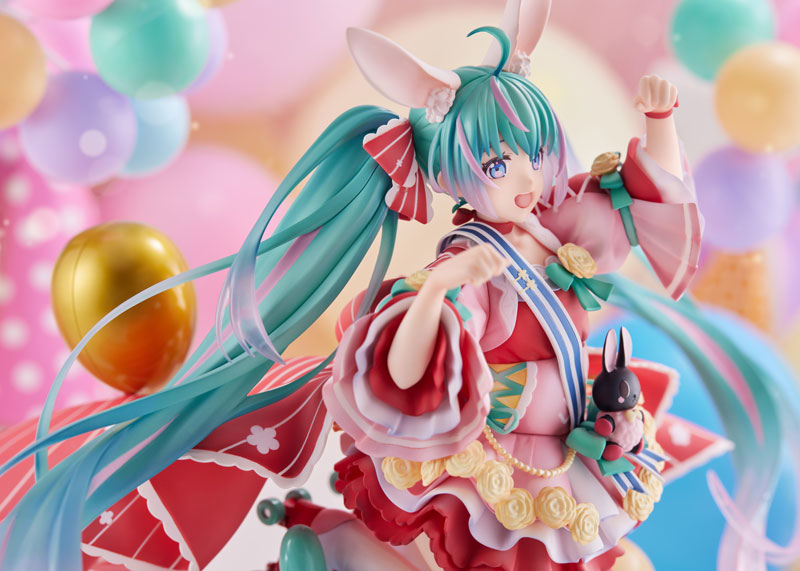 Hatsune Miku 1/7 Scale Figure - Birthday 2021 (Pretty Rabbit Ver.) by Spiritale, Action & Toy Figures, animota