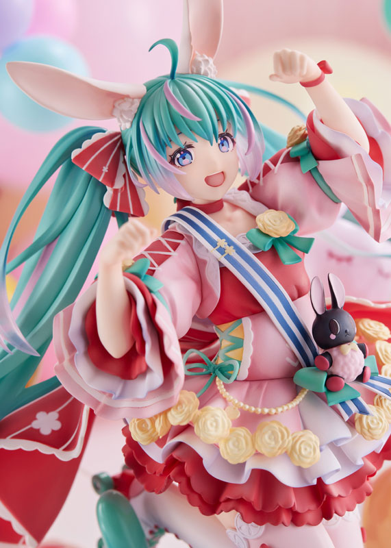 Hatsune Miku 1/7 Scale Figure - Birthday 2021 (Pretty Rabbit Ver.) by Spiritale, Action & Toy Figures, animota