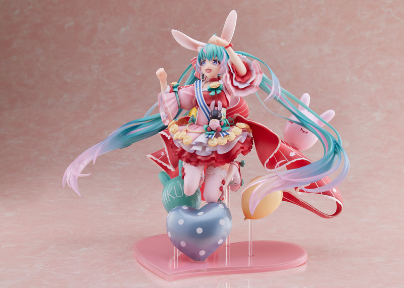 Hatsune Miku 1/7 Scale Figure - Birthday 2021 (Pretty Rabbit Ver.) by Spiritale, Action & Toy Figures, animota