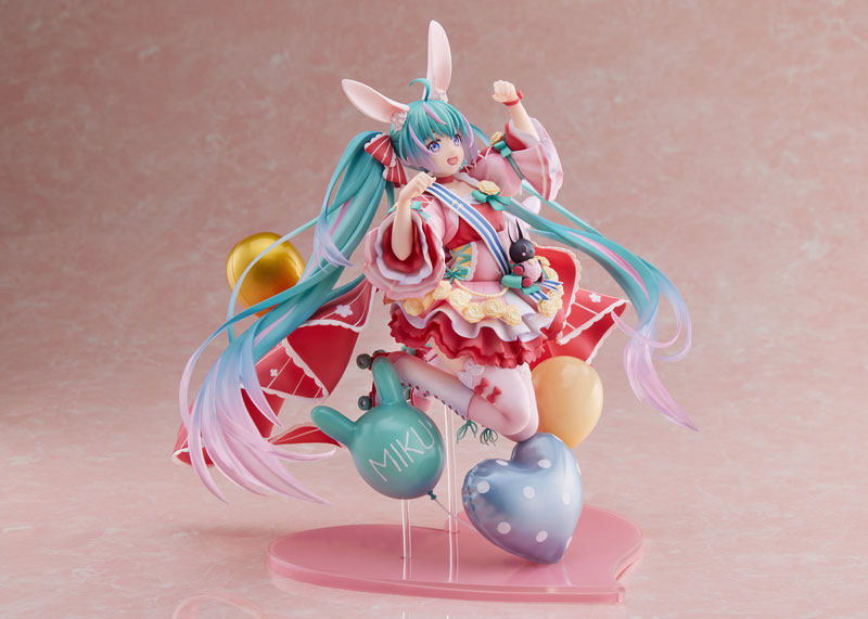 Hatsune Miku 1/7 Scale Figure - Birthday 2021 (Pretty Rabbit Ver.) by Spiritale, Action & Toy Figures, animota