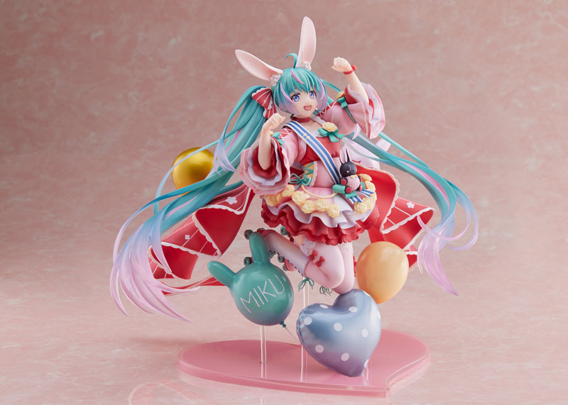 Hatsune Miku 1/7 Scale Figure - Birthday 2021 (Pretty Rabbit Ver.) by Spiritale, Action & Toy Figures, animota