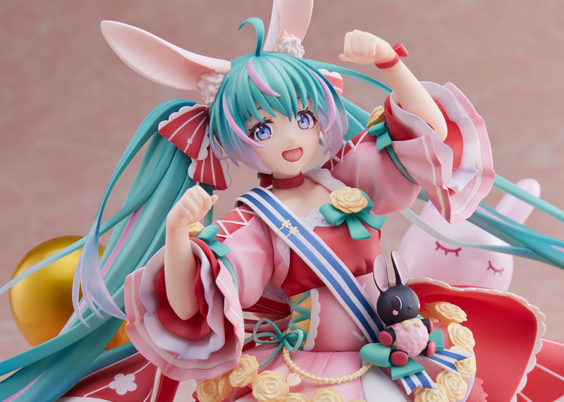 Hatsune Miku 1/7 Scale Figure - Birthday 2021 (Pretty Rabbit Ver.) by Spiritale, Action & Toy Figures, animota