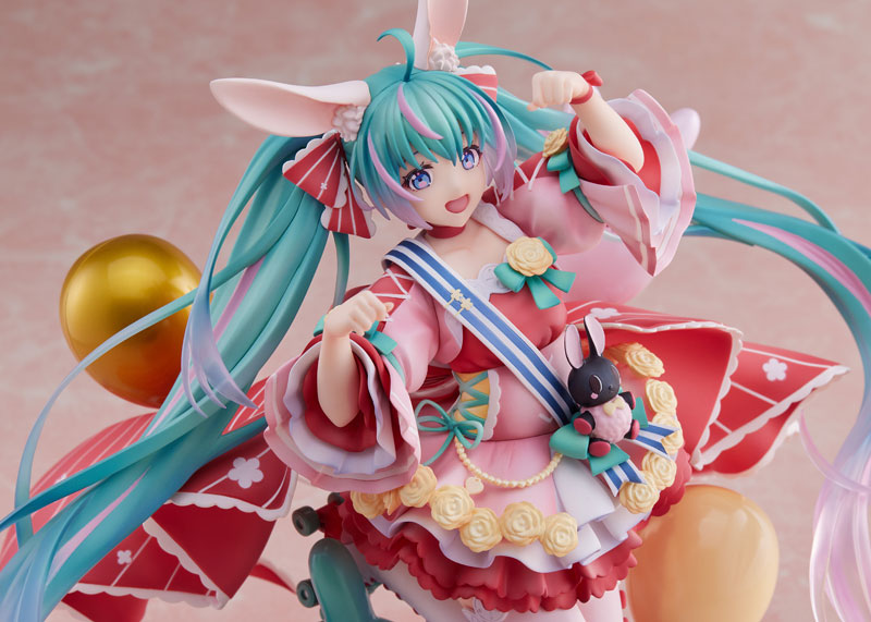 Hatsune Miku 1/7 Scale Figure - Birthday 2021 (Pretty Rabbit Ver.) by Spiritale, Action & Toy Figures, animota