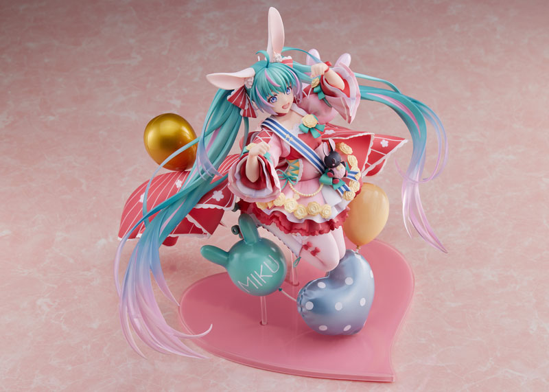 Hatsune Miku 1/7 Scale Figure - Birthday 2021 (Pretty Rabbit Ver.) by Spiritale, Action & Toy Figures, animota