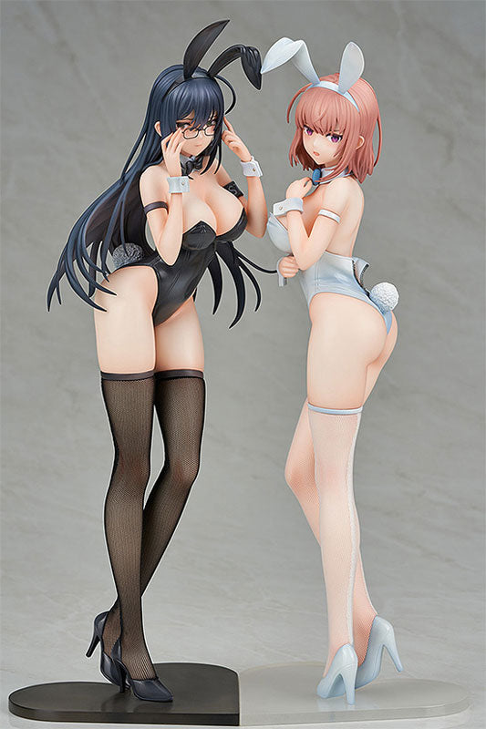 Icomochi Original Character Black Bunny Aoi & White Bunny Natsume 2Figure Set 1/6 Complete Figure, Action & Toy Figures, animota