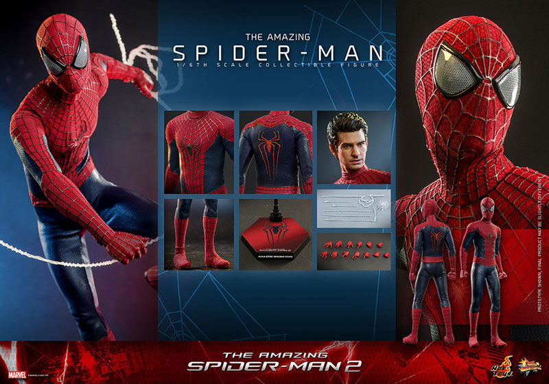 Movie Masterpiece "The Amazing Spider-Man 2" 1/6 The Amazing Spider-Man & Lizard (Diorama Base) Set