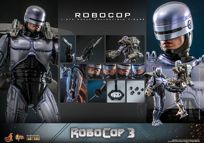 Movie Masterpiece DIECAST "RoboCop 3" 1/6 Robocop