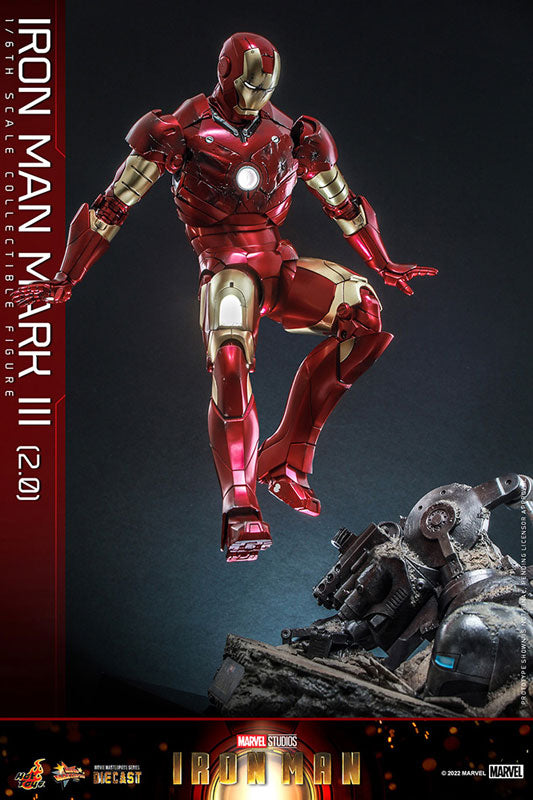 Movie Masterpiece DIECAST "Iron Man" 1/6 Scale Figure Iron Man Mark. 3 (2.0 Ver.)