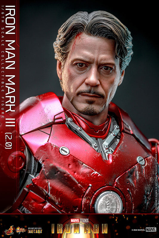 Movie Masterpiece DIECAST "Iron Man" 1/6 Scale Figure Iron Man Mark. 3 (2.0 Ver.)