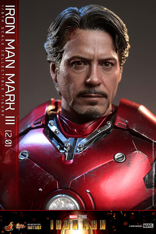 Movie Masterpiece DIECAST "Iron Man" 1/6 Scale Figure Iron Man Mark. 3 (2.0 Ver.)