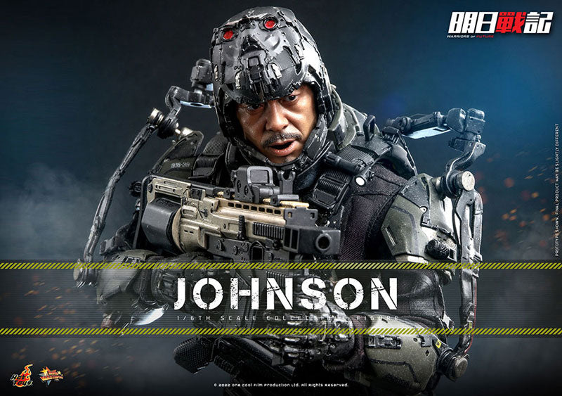 Movie Masterpiece Warriors of Future 1/6 Scale Figure Johnson