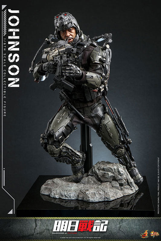 Movie Masterpiece Warriors of Future 1/6 Scale Figure Johnson