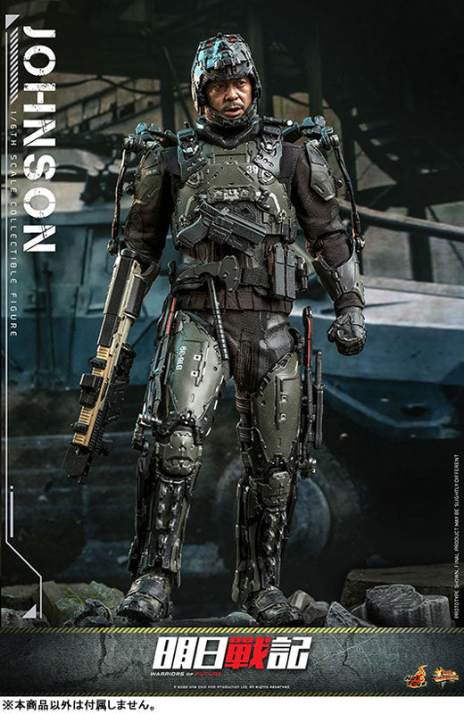 Movie Masterpiece Warriors of Future 1/6 Scale Figure Johnson