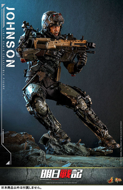 Movie Masterpiece Warriors of Future 1/6 Scale Figure Johnson