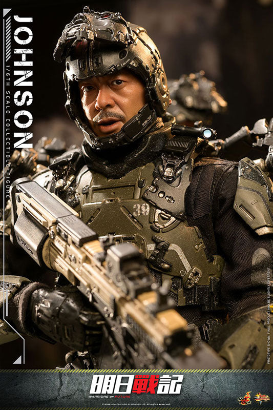 Movie Masterpiece Warriors of Future 1/6 Scale Figure Johnson