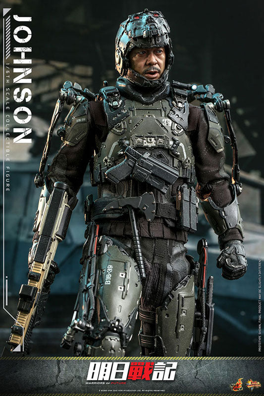 Movie Masterpiece Warriors of Future 1/6 Scale Figure Johnson