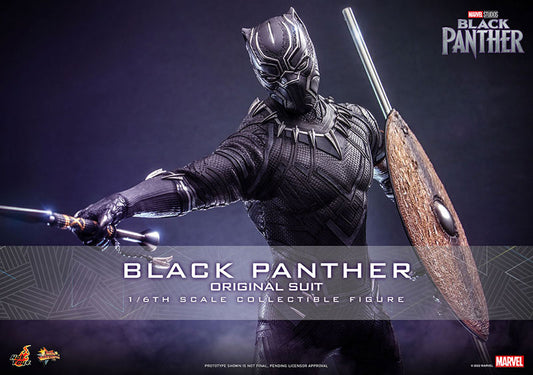 Movie Masterpiece 1/6 Scale Figure Black Panther Original Suit