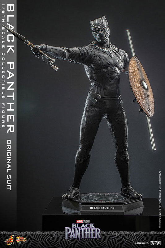 Movie Masterpiece 1/6 Scale Figure Black Panther Original Suit