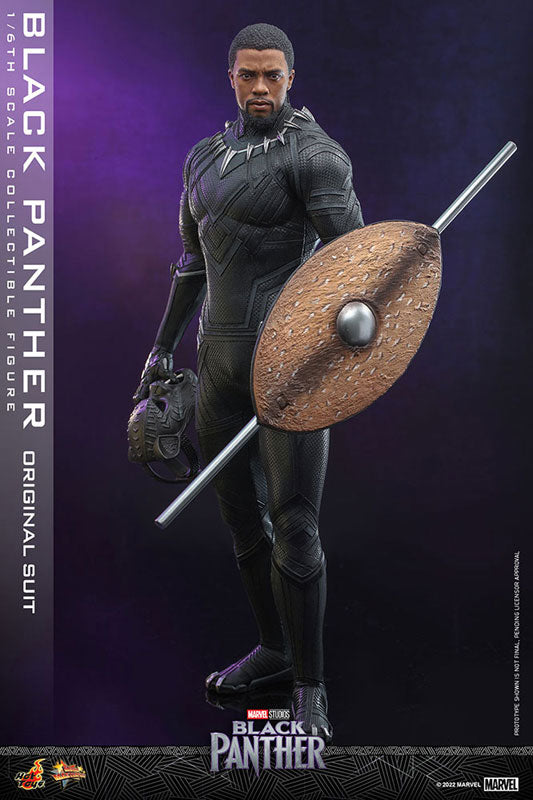 Movie Masterpiece 1/6 Scale Figure Black Panther Original Suit