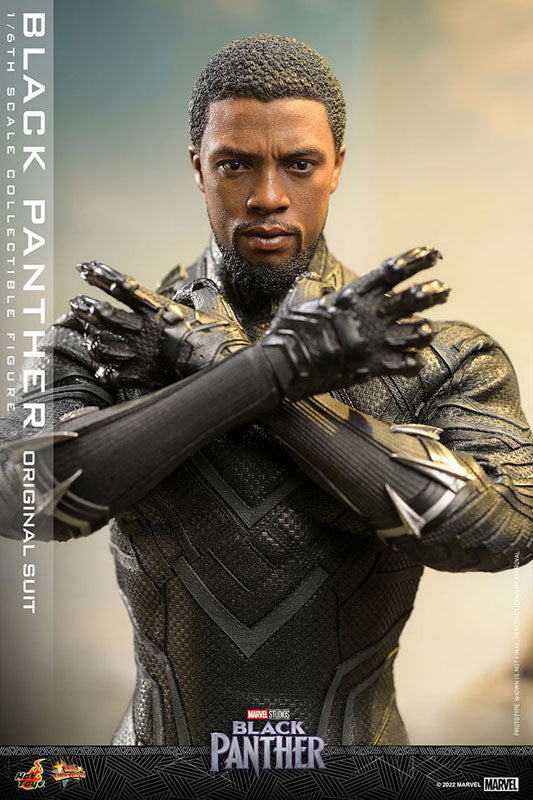 Movie Masterpiece 1/6 Scale Figure Black Panther Original Suit