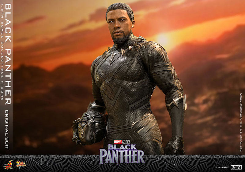 Movie Masterpiece 1/6 Scale Figure Black Panther Original Suit